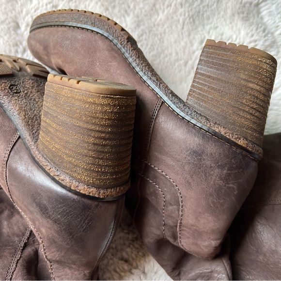 Carvela by Kurt Geiger Brown Knee-High Women's Boots Heels Sz 39 US 8.5 - Picture 9 of 14